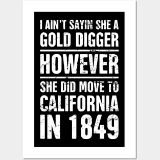 Gold Digger | Funny American History Teacher Posters and Art